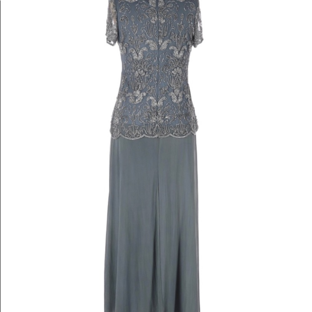 PISARRONIGHTS FORMAL GOWN BEADED DRESS6 SIZE 6 - Picture 2 of 4